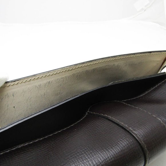 Valextra Punch Long Wallet With Coin Purse/3 Cards V9U14 Women,Men  Calfskin ... - Picture 6 of 14